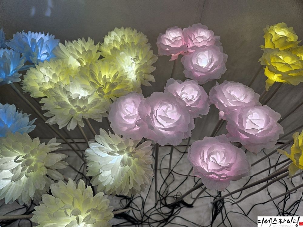 고양꽃박람회 LED장미 공사 대표사진