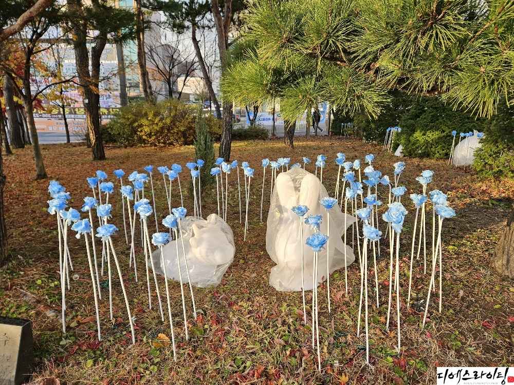 당진 LED장미 설치 대표사진