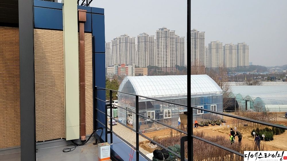 루프탑 감성 줄줄이전구 공사 대표사진