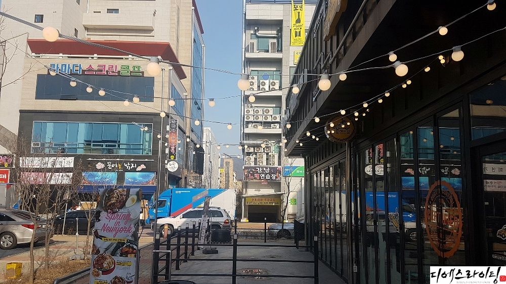 술집 알전구 공사 사례 대표사진