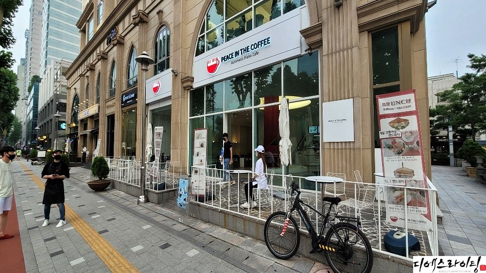 잠실카페 전구간판 공사 대표사진