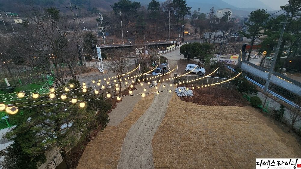 제빵소 야외조명 설치공사 대표사진